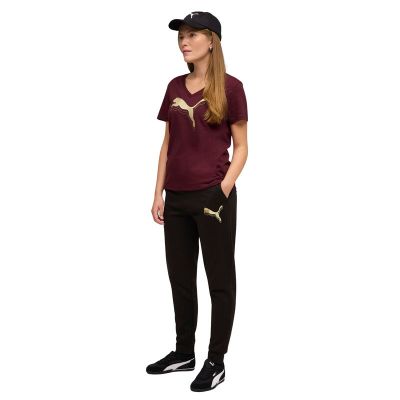 TRENERKA D.D. PUMA ESS METALLIC SWEATPANTS FL