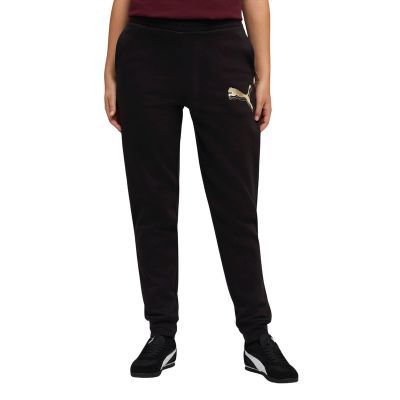 TRENERKA D.D. PUMA ESS METALLIC SWEATPANTS FL