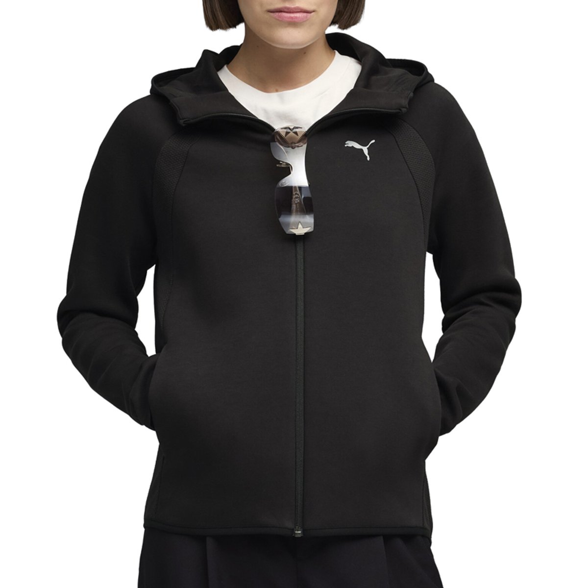 DUKS PUMA EVOSTRIPE FULL-ZIP HOODIE DK