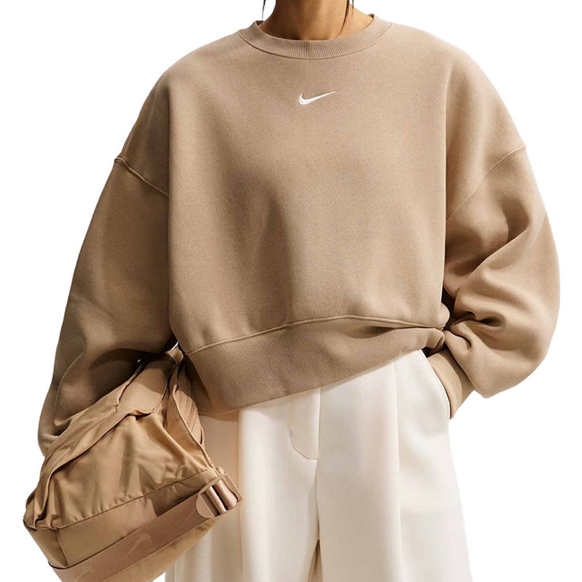 DUKS NIKE W NSW PHNX FLC OOS CREW