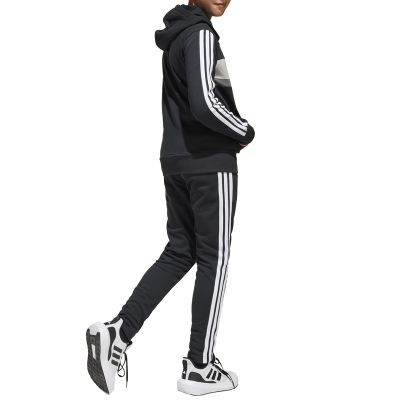 KOMPLET TRENERKA J 3S TIB FL TS BLACK/WHITE/GRETWO