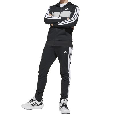 KOMPLET TRENERKA J 3S TIB FL TS BLACK/WHITE/GRETWO