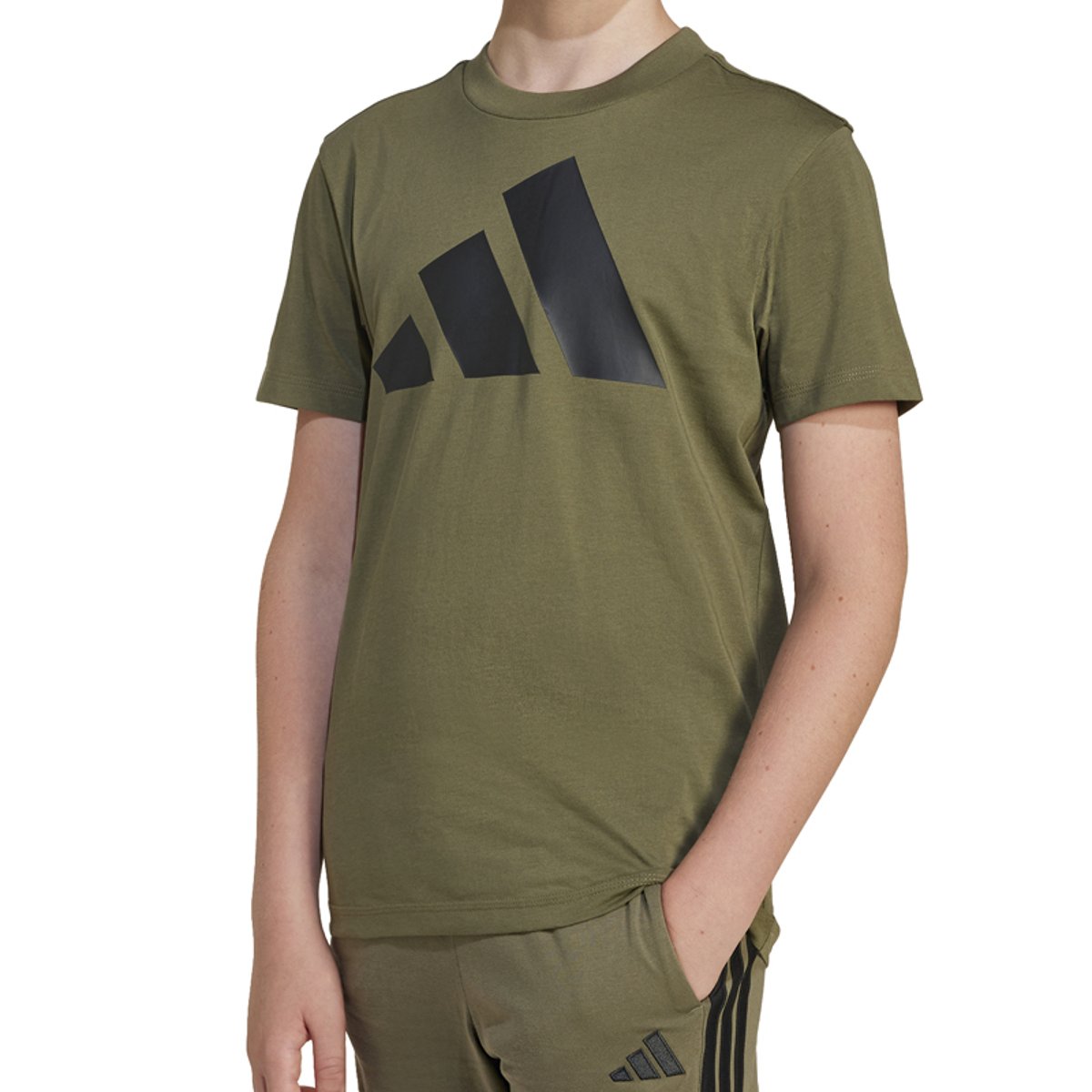 MAJICA ADIDAS J BL TEE 160 OLISTR BLACK