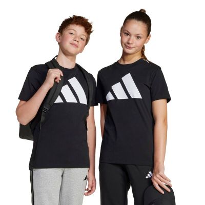 MAJICA J BL TEE 160 BLACK/WHITE
