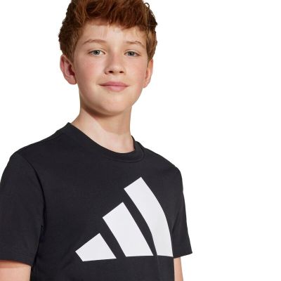MAJICA J BL TEE 160 BLACK/WHITE