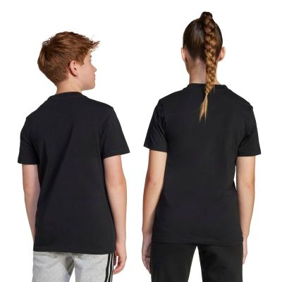 MAJICA J BL TEE 160 BLACK/WHITE