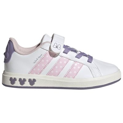 PATIKE ADIDAS GRAND COURT MINNIE EL K FTWWHT CLPINK MAGLIL
