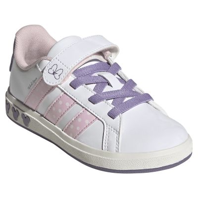 PATIKE ADIDAS GRAND COURT MINNIE EL K FTWWHT CLPINK MAGLIL