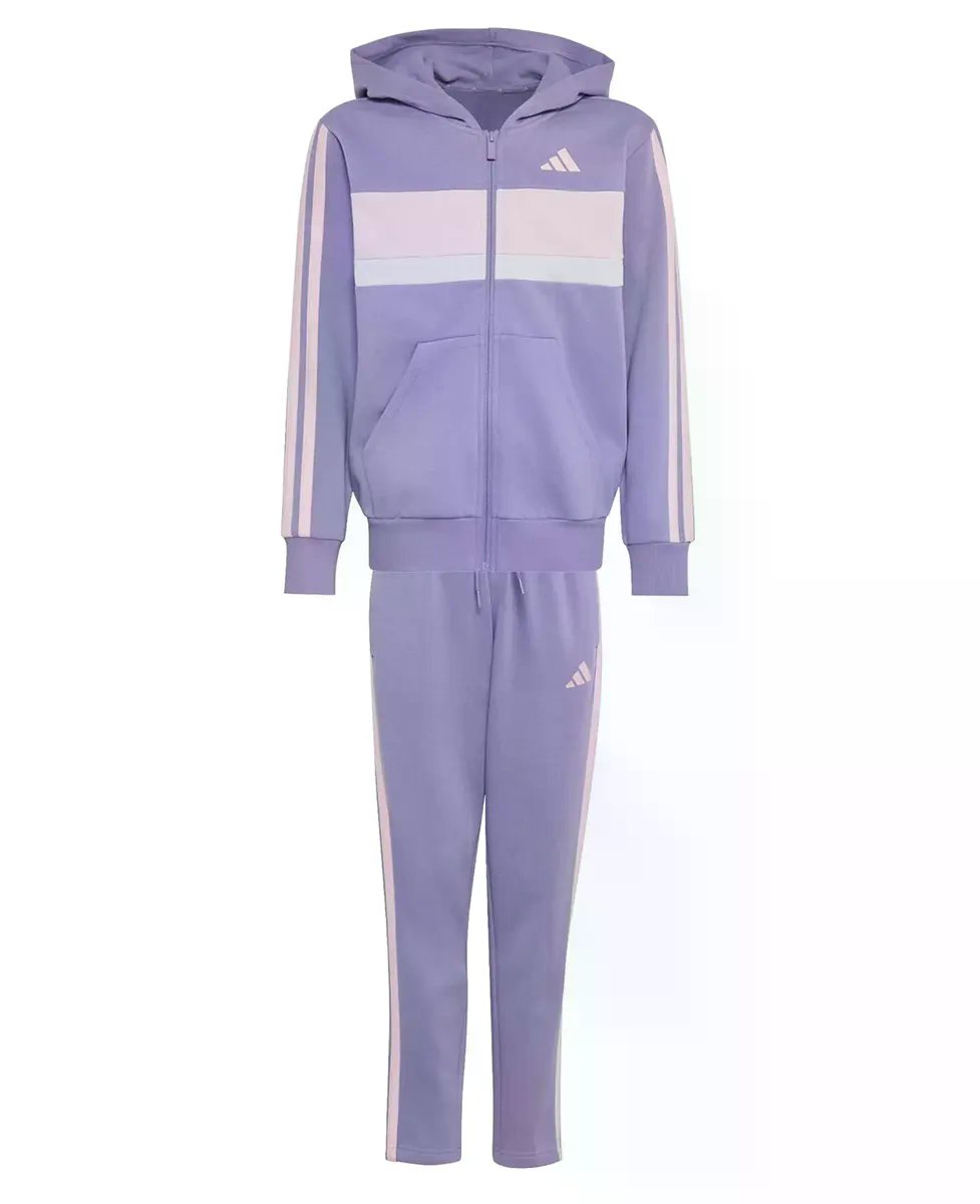 KOMPLET TRENERKA ADIDAS J 3S TIB FL TS MAGLIL CLPINK FROPUR